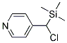 (9CI)-4-[氯(三甲基甲硅烷基)甲基]-吡啶結(jié)構(gòu)式_138761-52-1結(jié)構(gòu)式