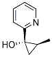 順式-(9ci)-2-甲基-1-(2-吡啶)-環(huán)丙醇結(jié)構(gòu)式_138835-96-8結(jié)構(gòu)式