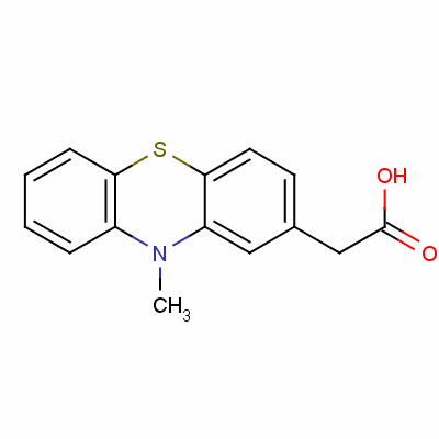 甲嗪酸結(jié)構(gòu)式_13993-65-2結(jié)構(gòu)式