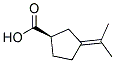 (r)-(9ci)-3-(1-甲基亞乙基)-環(huán)戊烷羧酸結(jié)構(gòu)式_139951-56-7結(jié)構(gòu)式