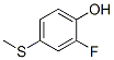 Phenol,2-fluoro-4-(methylthio)-Structure,140220-05-9Structure Phenol,2-fluoro-4-(methylthio)- Structure,140220-05-9Structure