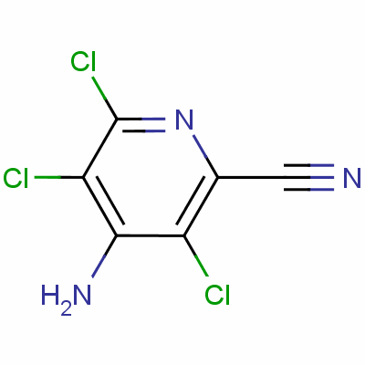 4-Amino-3,5,6-trichloropicolinonitrileStructure,14143-60-3Structure 4-Amino-3,5,6-trichloropicolinonitrile Structure,14143-60-3Structure