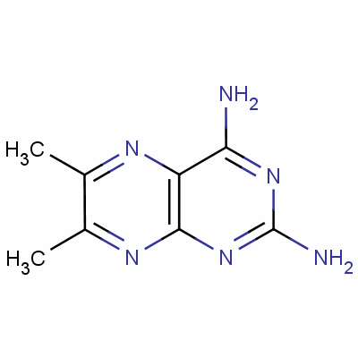 2,4-Diamino-6,7-dimethylpteridineStructure,1425-63-4Structure 2,4-Diamino-6,7-dimethylpteridine Structure,1425-63-4Structure
