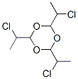 2,4,6-Tris(1-chloroethyl)-1,3,5-trioxaneStructure,142817-71-8Structure 2,4,6-Tris(1-chloroethyl)-1,3,5-trioxane Structure,142817-71-8Structure