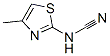 (9ci)-(4-甲基-2-噻唑)-氨腈結(jié)構(gòu)式_143457-32-3結(jié)構(gòu)式