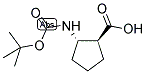 (1S,2s)-boc-2-aminocyclopentane carboxylic acidStructure,143679-80-5Structure (1S,2s)-boc-2-aminocyclopentane carboxylic acid Structure,143679-80-5Structure