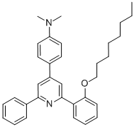 N,n-dimethyl-4-(2-(2-(octyloxy)phenyl)-6-phenylpyridin-4-yl)anilineStructure,144190-25-0Structure N,n-dimethyl-4-(2-(2-(octyloxy)phenyl)-6-phenylpyridin-4-yl)aniline Structure,144190-25-0Structure