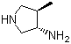 (3S,4r)-4-methylpyrrolidin-3-amineStructure,144238-35-7Structure (3S,4r)-4-methylpyrrolidin-3-amine Structure,144238-35-7Structure
