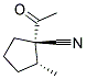 反式-(9ci)-1-乙?；?2-甲基-環(huán)戊烷甲腈結(jié)構(gòu)式_145106-91-8結(jié)構(gòu)式