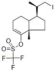 2,3,3A,6,7,7a-hexahydro-2s,7a-dimethyl-4-hydroxy-indene-1r-(1’-iodo)ethane 4-o-trifluoromethylsulfonateStructure,145372-33-4Structure 2,3,3A,6,7,7a-hexahydro-2s,7a-dimethyl-4-hydroxy-indene-1r-(1’-iodo)ethane 4-o-trifluoromethylsulfonate Structure,145372-33-4Structure