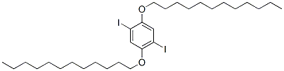 1,4-Diiodo-2,5-bis(dodecyloxy)benzeneStructure,145483-66-5Structure 1,4-Diiodo-2,5-bis(dodecyloxy)benzene Structure,145483-66-5Structure
