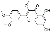 2-(3,4-Dimethoxy-phenyl)-5,7-dihydroxy-3-methoxy-chromen-4-oneStructure,14549-84-9Structure 2-(3,4-Dimethoxy-phenyl)-5,7-dihydroxy-3-methoxy-chromen-4-one Structure,14549-84-9Structure