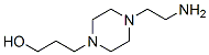 (9ci)-4-(2-氨基乙基)-1-哌嗪丙醇結構式_145708-28-7結構式