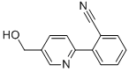 2-(5-(Hydroxymethyl)pyridin-2-yl)benzonitrileStructure,145733-56-8Structure 2-(5-(Hydroxymethyl)pyridin-2-yl)benzonitrile Structure,145733-56-8Structure