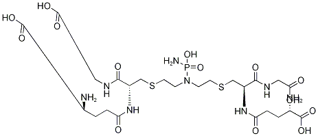Diglutathionyl mustard phosphoramideStructure,145784-68-5Structure Diglutathionyl mustard phosphoramide Structure,145784-68-5Structure