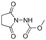 (9ci)-(2,5-二氧代-1-吡咯烷)-氨基甲酸甲酯結(jié)構(gòu)式_145967-17-5結(jié)構(gòu)式