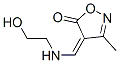 (z)-(9ci)-4-[[(2-羥基乙基)氨基]亞甲基]-3-甲基-,5(4H)-異噁唑酮結(jié)構(gòu)式_146033-94-5結(jié)構(gòu)式