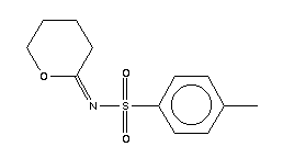 Benzenesulfonamide,4-methyl-n-(tetrahydro-2h-pyran-2-ylidene)-Structure,1468-27-5Structure Benzenesulfonamide,4-methyl-n-(tetrahydro-2h-pyran-2-ylidene)- Structure,1468-27-5Structure