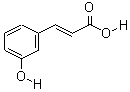 3-羥基肉桂酸結(jié)構(gòu)式_14755-02-3結(jié)構(gòu)式