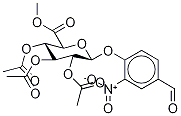 4-Formyl-2-nitrophenyl beta-d-glucopyranosiduronic acid methyl ester 2,3,4-triacetateStructure,148579-93-5Structure 4-Formyl-2-nitrophenyl beta-d-glucopyranosiduronic acid methyl ester 2,3,4-triacetate Structure,148579-93-5Structure