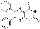 6,7-Diphenyl-2-sulfanylidene-1h-pteridin-4-oneStructure,14892-97-8Structure 6,7-Diphenyl-2-sulfanylidene-1h-pteridin-4-one Structure,14892-97-8Structure