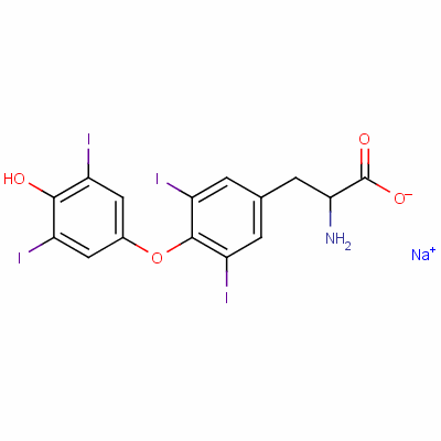 Dl-thyroxine sodium saltStructure,1491-91-4Structure Dl-thyroxine sodium salt Structure,1491-91-4Structure