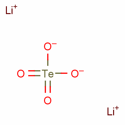 鋰亞碲酸鹽結(jié)構(gòu)式_14929-69-2結(jié)構(gòu)式