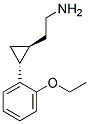 反式-(9ci)-2-(2-乙氧基苯基)-環(huán)丙烷乙胺結(jié)構(gòu)式_149489-30-5結(jié)構(gòu)式