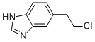 1H-benzimidazole,5-(2-chloroethyl)-(9ci)Structure,14984-14-6Structure 1H-benzimidazole,5-(2-chloroethyl)-(9ci) Structure,14984-14-6Structure