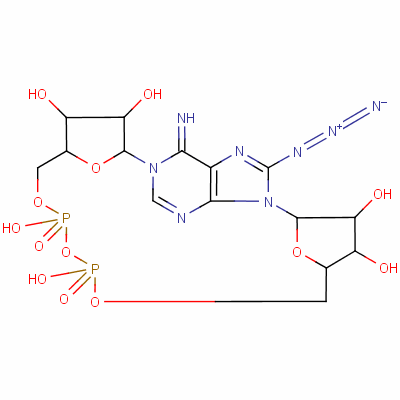 (32P)8-azido-cyclic adp riboseStructure,150424-94-5Structure (32P)8-azido-cyclic adp ribose Structure,150424-94-5Structure