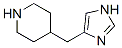 4-(1H-咪唑-4-甲基)-哌啶結(jié)構(gòu)式_151070-83-6結(jié)構(gòu)式