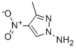 3-Methyl-4-nitro-1h-pyrazol-1-amineStructure,151588-04-4Structure 3-Methyl-4-nitro-1h-pyrazol-1-amine Structure,151588-04-4Structure