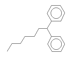 1,1-DiphenylheptaneStructure,1530-05-8Structure 1,1-Diphenylheptane Structure,1530-05-8Structure