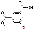 3-Chloro-5-(methoxycarbonyl)benzoic acidStructure,153203-57-7Structure 3-Chloro-5-(methoxycarbonyl)benzoic acid Structure,153203-57-7Structure