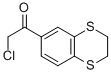 6-Chloroacetyl-benzo-1,4-dithianStructure,153275-57-1Structure 6-Chloroacetyl-benzo-1,4-dithian Structure,153275-57-1Structure