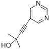 2-Methyl-4-(pyrimidin-5-yl)but-3-yn-2-olStructure,153286-92-1Structure 2-Methyl-4-(pyrimidin-5-yl)but-3-yn-2-ol Structure,153286-92-1Structure