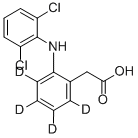 Diclofenac-d4 (phenyl-d4-acetic)Structure,153466-65-0Structure Diclofenac-d4 (phenyl-d4-acetic) Structure,153466-65-0Structure