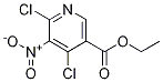 Ethyl 4,6-dichloro-5-nitronicotinate Structure,154012-15-4Structure