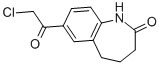 7-(2-Chloroacetyl)-1,3,4,5-tetrahydro-2h-1-benzazepin-2-oneStructure,154195-54-7Structure 7-(2-Chloroacetyl)-1,3,4,5-tetrahydro-2h-1-benzazepin-2-one Structure,154195-54-7Structure