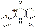 (8ci)-2,3-二氫-8-甲氧基-2-(2-吡啶)-4(1H)-喹唑啉酮結構式_15470-89-0結構式
