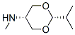 順式-(9ci)-n-甲基-2-(1-甲基乙基)-1,3-二噁烷-5-胺結(jié)構(gòu)式_154917-40-5結(jié)構(gòu)式