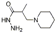 2-Methyl-3-piperidin-1-ylpropanohydrazideStructure,155219-10-6Structure 2-Methyl-3-piperidin-1-ylpropanohydrazide Structure,155219-10-6Structure
