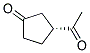 (r)-(9ci)-3-乙?；?環(huán)戊酮結(jié)構(gòu)式_155253-52-4結(jié)構(gòu)式