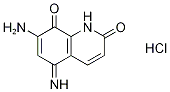 7-Amino-1,5-dihydro-5-imino-2,8-quinolinedione hydrochlorideStructure,15544-53-3Structure 7-Amino-1,5-dihydro-5-imino-2,8-quinolinedione hydrochloride Structure,15544-53-3Structure