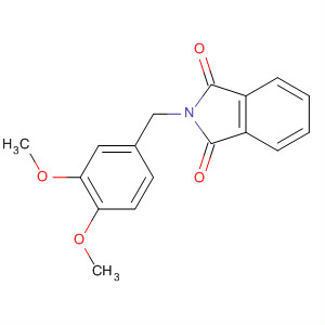 1H-異吲哚-1,3(2H)-二酮,2-[(3,4-二甲氧基苯基)甲基]結(jié)構(gòu)式_155514-73-1結(jié)構(gòu)式