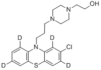 Perphenazine-d4 (phenothiazine-1,3,7,9-d4)Structure,155593-75-2Structure Perphenazine-d4 (phenothiazine-1,3,7,9-d4) Structure,155593-75-2Structure