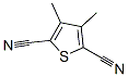 3,4-Dimethylthiophene-2,5-dicarbonitrileStructure,155632-41-0Structure 3,4-Dimethylthiophene-2,5-dicarbonitrile Structure,155632-41-0Structure