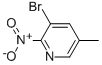 3-Bromo-5-methyl-2-nitropyridineStructure,155790-02-6Structure 3-Bromo-5-methyl-2-nitropyridine Structure,155790-02-6Structure
