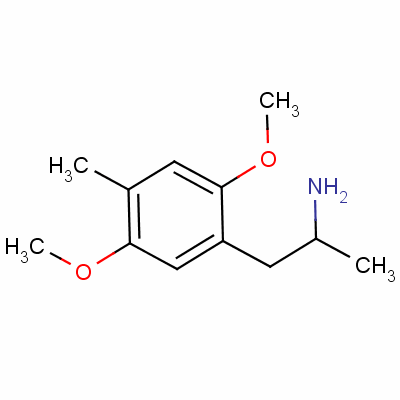 2,5-Dimethoxy-4-methylamphamineStructure,15588-95-1Structure 2,5-Dimethoxy-4-methylamphamine Structure,15588-95-1Structure