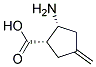(1s,2r)-(9ci)-2-氨基-4-亞甲基-環(huán)戊烷羧酸結(jié)構(gòu)式_156292-48-7結(jié)構(gòu)式